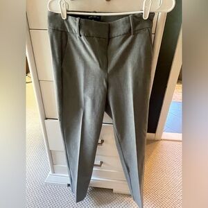 J. Crew Factory Classic Gray Women's Trousers